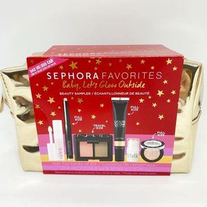 6 PIECE Sephora Favorites Baby - Let’s Glow Outside Set - Holiday Set